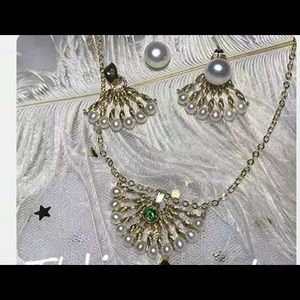 14K gold filled fresh pearl necklace